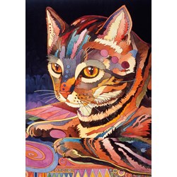 Heye (29878) - Bob Coonts: "Kunstnerisk kat" - 1000 brikker puslespil