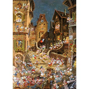 Heye (29875) - Michael Ryba: "By Night" - 1000 brikker puslespil
