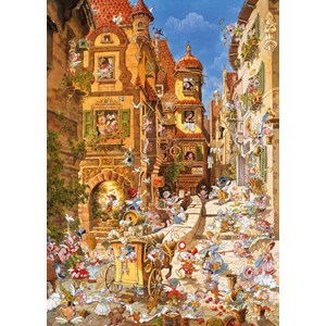 Heye (29874) - Michael Ryba: "By Day" - 1000 brikker puslespil