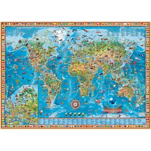 Heye (29846) - Rajko Zigic: "Amazing World" - 2000 brikker puslespil