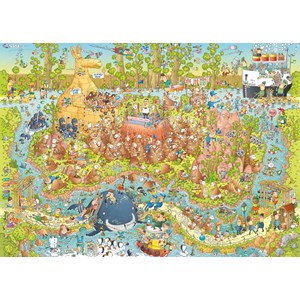Heye (29870) - Marino Degano: "Australian Habitat" - 1000 brikker puslespil