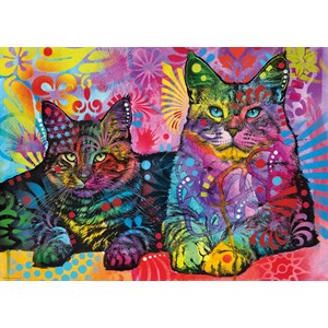 Heye (29864) - Dean Russo: "Devoted 2 Cats" - 1000 brikker puslespil