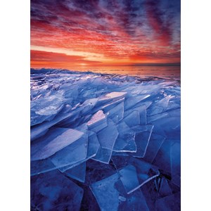 Heye (29862) - Ryan Tischer: "Ice Layers" - 1000 brikker puslespil
