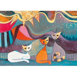 Heye (29853) - Rosina Wachtmeister: "Yellow Ribbon" - 1000 brikker puslespil