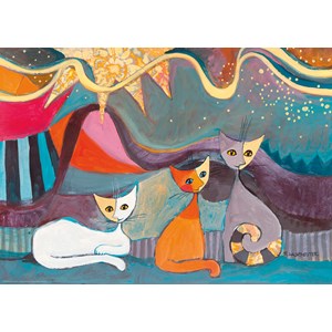 Heye (29853) - Rosina Wachtmeister: "Yellow Ribbon" - 1000 brikker puslespil