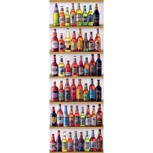 Educa (18010) - "Øl fra hele verden" - 2000 brikker puslespil