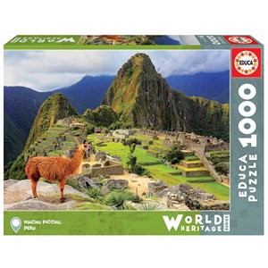 Educa (17999) - "Machu Picchu, Perú" - 1000 brikker puslespil