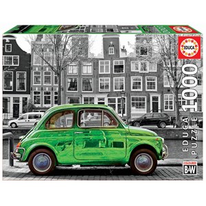 Educa (18000) - "Car in Amsterdam" - 1000 brikker puslespil