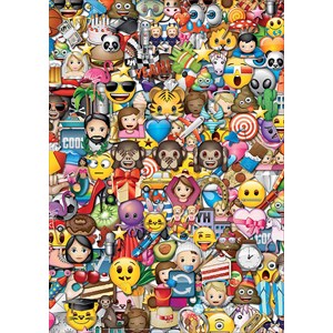 Educa (17992) - "Emoji" - 500 brikker puslespil