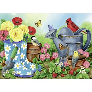 Ravensburger (13223) - Jane Maday: "Garden Traditions" - 300 brikker puslespil