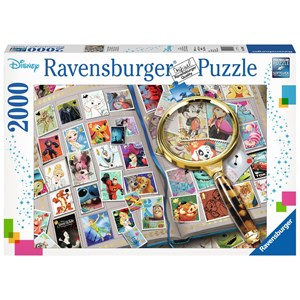 Ravensburger (16706) - "Disney Stamp Album" - 2000 brikker puslespil
