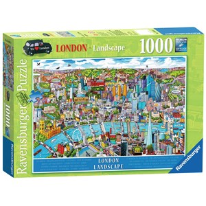 Ravensburger (19035) - "London, Landscape" - 1000 brikker puslespil