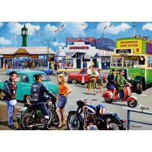 Ravensburger (19529) - "Brighton" - 1000 brikker puslespil