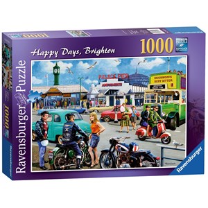 Ravensburger (19529) - "Brighton" - 1000 brikker puslespil