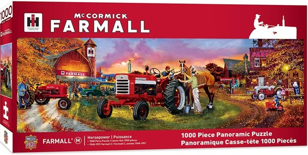MasterPieces (71746) - "Farmall" - 1000 brikker puslespil