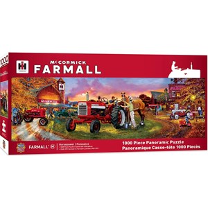 MasterPieces (71746) - "Farmall" - 1000 brikker puslespil