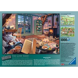 Ravensburger (15175) - "The Cosy Shed" - 1000 brikker puslespil