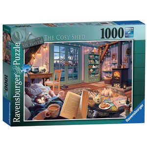 Ravensburger (15175) - "The Cosy Shed" - 1000 brikker puslespil
