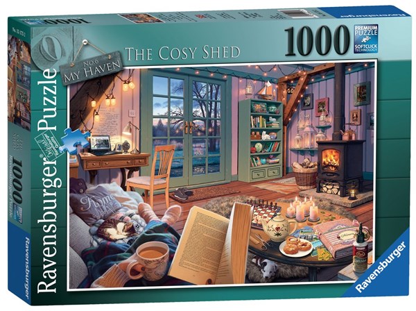 Ravensburger (15175) - "The Cosy Shed" - 1000 brikker puslespil