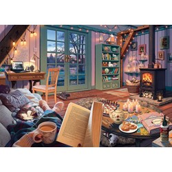 Ravensburger (15175) - "The Cosy Shed" - 1000 brikker puslespil