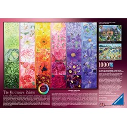Ravensburger (19800) - Anne Searle: "The Gardener's Palette, Cottage Garden" - 1000 brikker puslespil