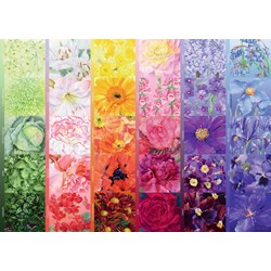 Ravensburger (19800) - Anne Searle: "The Gardener's Palette, Cottage Garden" - 1000 brikker puslespil