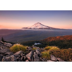 Ravensburger (15157) - "Mount Hood, Oregon, USA" - 1000 brikker puslespil