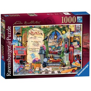 Ravensburger (19757) - "London Recollections" - 1000 brikker puslespil