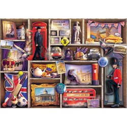 Ravensburger (15985) - "London Emporium" - 1000 brikker puslespil