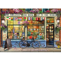 Ravensburger (15337) - "The Greatest Bookshop" - 1000 brikker puslespil