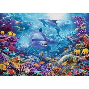 Ravensburger (19833) - "Magnificent Underwater World" - 1000 brikker puslespil