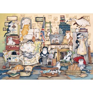 Ravensburger (15174) - Linda Jane Smith: "Go Salvage Hunting" - 1000 brikker puslespil