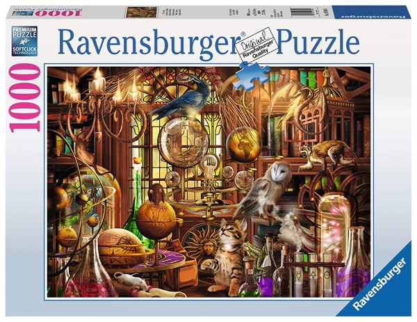 Ravensburger (19834) - "Merlins Labor" - 1000 brikker puslespil