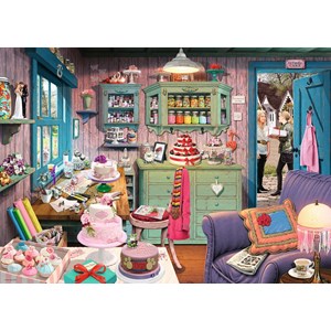 Ravensburger (15316) - "My Haven No.5, The Cake Shed" - 1000 brikker puslespil