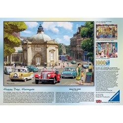 Ravensburger (15309) - "Happy Days, Harrogate" - 1000 brikker puslespil