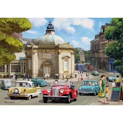 Ravensburger (15309) - "Happy Days, Harrogate" - 1000 brikker puslespil