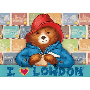 Ravensburger (19696) - "Paddington Bear" - 1000 brikker puslespil