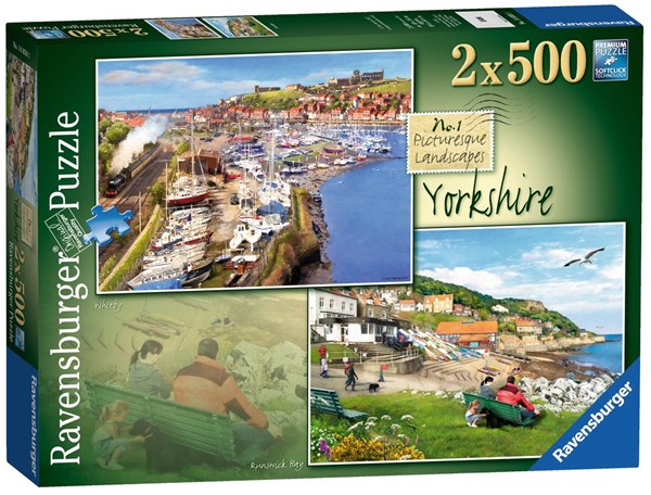Ravensburger (14050) - "Picturesque Yorkshire" - 500 brikker puslespil