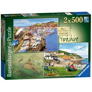 Ravensburger (14050) - "Picturesque Yorkshire" - 500 brikker puslespil