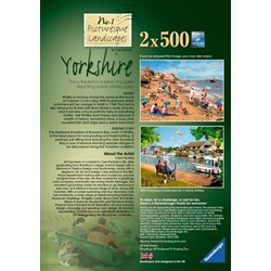 Ravensburger (14050) - "Picturesque Yorkshire" - 500 brikker puslespil