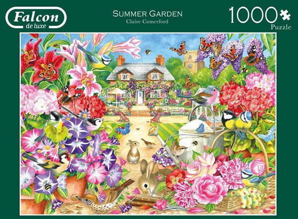 Falcon (11171) - Claire Comerford: "Summer Garden" - 1000 brikker puslespil