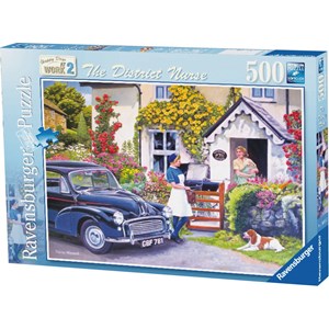 Ravensburger (14168) - "The District Nurse" - 500 brikker puslespil