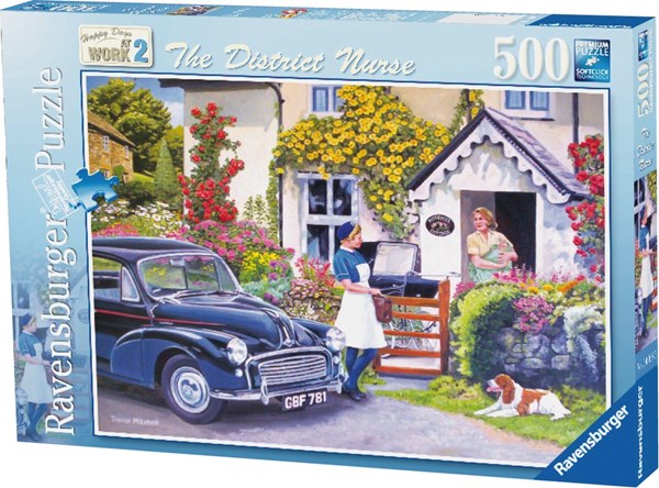 Ravensburger (14168) - "The District Nurse" - 500 brikker puslespil