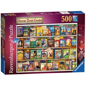 Ravensburger (14752) - Aimee Stewart: "Vintage Travel" - 500 brikker puslespil