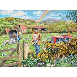 Ravensburger (14360) - Trevor Mitchell: "The Farmer" - 500 brikker puslespil