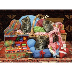 Ravensburger (14785) - "Knitter's Delight" - 500 brikker puslespil