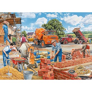 Ravensburger (14736) - Trevor Mitchell: "The Builder" - 500 brikker puslespil