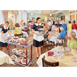 Ravensburger (14818) - Trevor Mitchell: "The Waitress" - 500 brikker puslespil