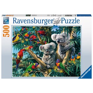 Ravensburger (14826) - "Koalas i træet" - 500 brikker puslespil