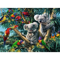 Ravensburger (14826) - "Koalas i træet" - 500 brikker puslespil